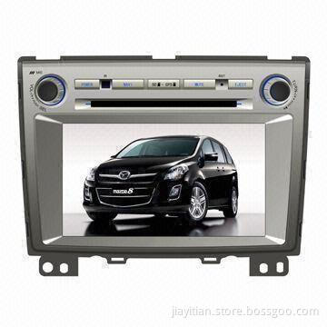 In-dash Car DVD Players, OE Fit for Mazda 8 with Bluetooth/TV/GPS/iPod Functions and Canbus